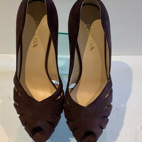 Prada suede heels - Picture 7 of 12